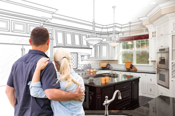 Professional Open Concept Kitchen technician working in Oakton, VA